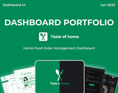 Dashboard Portfolio "Taste of Home"