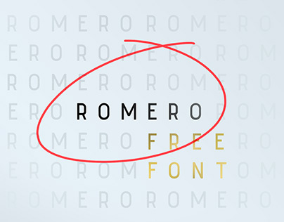 Romero Regular - Free Font