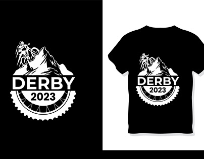 Derby 2023 Mountain T-Shirt Design