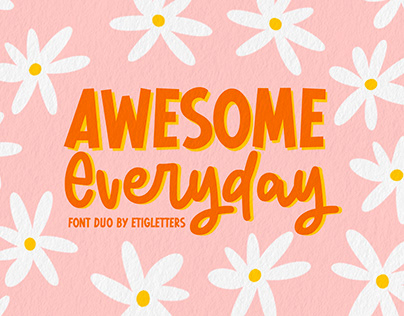 Awesome Everyday Font Duo