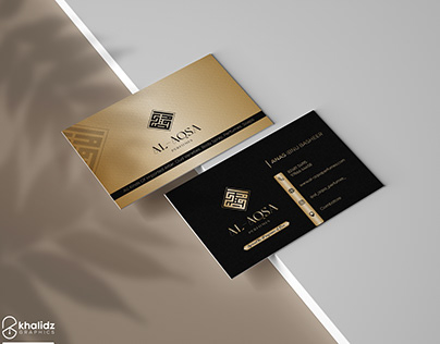Al-Aqsa Perfumes Business Card