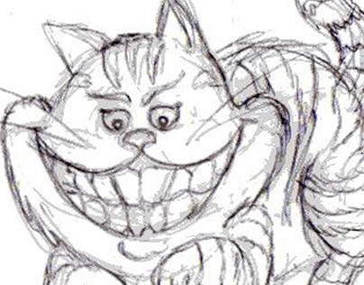Cheshire Cat (boceto)
