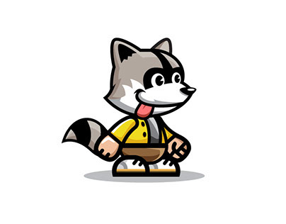 Running and Jumping Raccoon sprite sheets