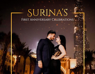 Surina's Anniversary Invitation