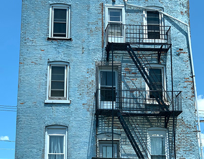 Blue Building