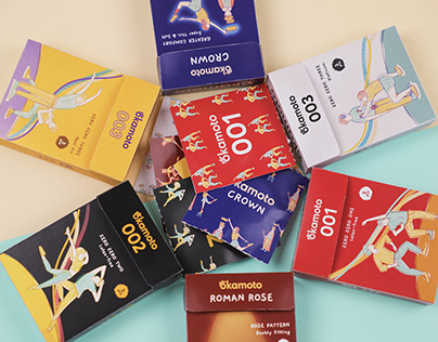 Okamoto Condoms Rebranding
