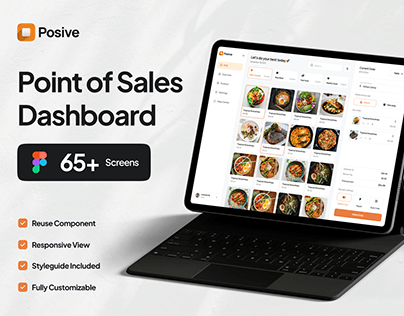Project thumbnail - Posive - Point of Sales Dashboard UI Kit