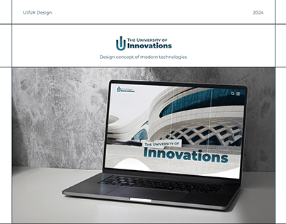 Website for the University of Technology/UI/UX design