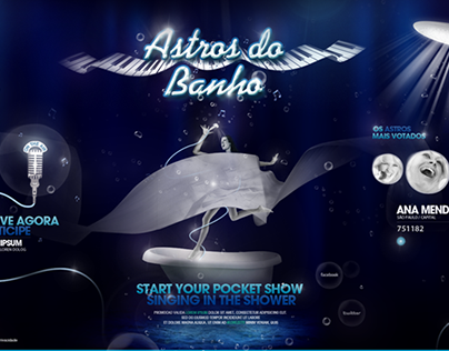 Astro do Banho. (Campaign)