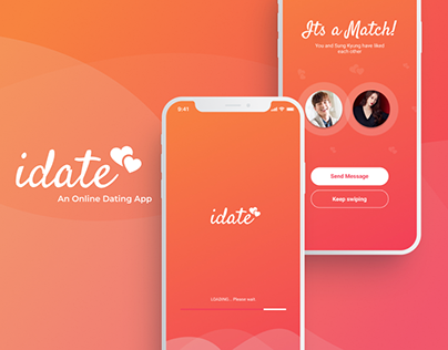 Online Dating App (Onboarding Screen)