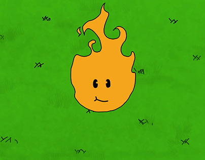 Cortometraje animado 2D "Hambre de fuego"