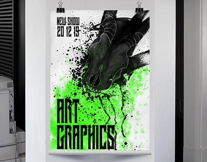 posters for ART GRAPHICS PARTY