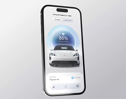Porsche Taycan Concept App