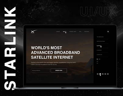 Starlink UI/UX Concept