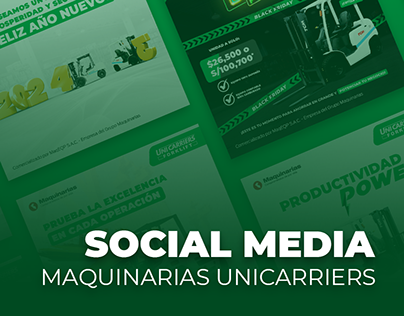 Social Media - Maquinarias Unicarriers