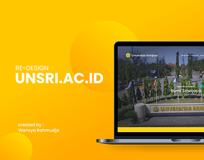 Re- Design Website Campus | Sriwijaya University