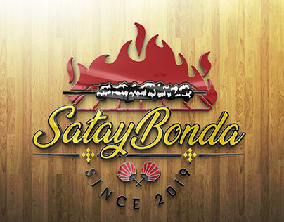 F&B Logo Design : Satay Bonda