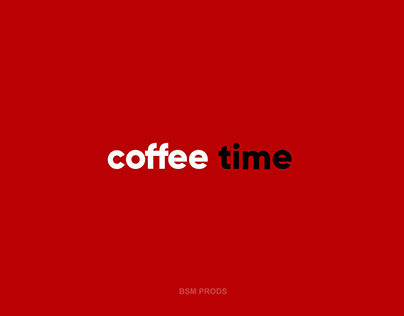 coffee time logo animation