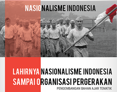 Design Book Cover Nasionalisme Indonesia