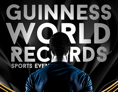Guinness World Records Sports Event Refused Poster