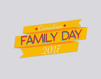 Diseño Gráfico / Canadian Family Day 2017