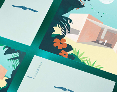 Branding for the Hotel in TropicalForest | mui たびと風のうつわ