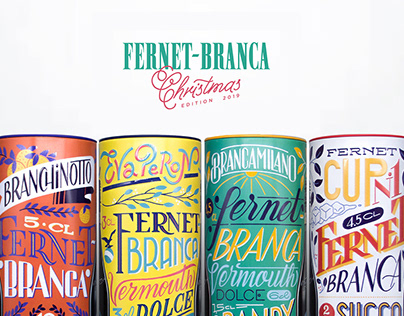 Fernet-Branca Christmas edition tin boxes 2019