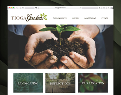 Tioga Garden Web Design