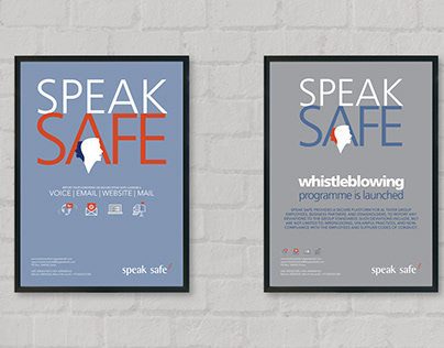 AL Tayer Group-Speak Safe Posters, Infographics & Web