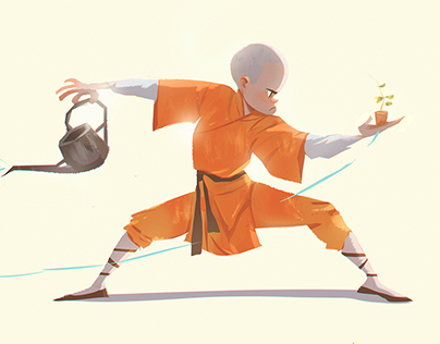 Shaolin Monks and other characters.