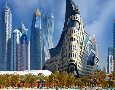 Salvador Dali tower - UAE - Dubai