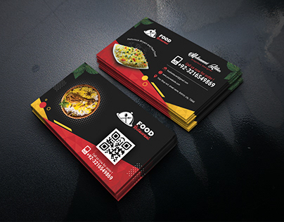 Restaurant or Fast Food Business Card Design 2022