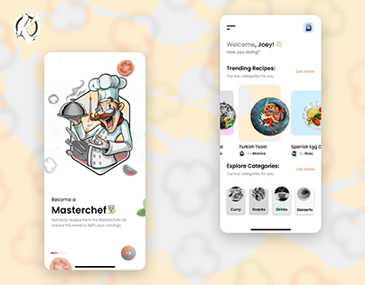 Masterchef App Design
