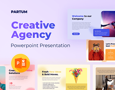 Partum Creative Agency PowerPoint Presentation