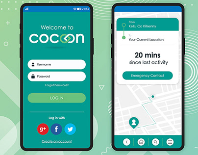 Cacoon App Design