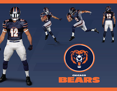 Chicago Bears Uniform Redesigns