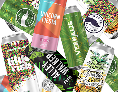 Limited-Release Can Labels for Goose Island Beer Co.
