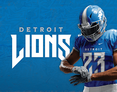 Detroit Lions Rebrand
