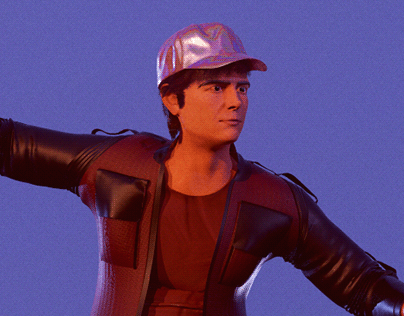 Marty McFly From Back to the Future II Fan Art
