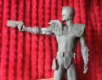 Judge Dredd 1995 for 3D print STL