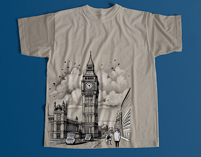 T-Shirt design (london city)