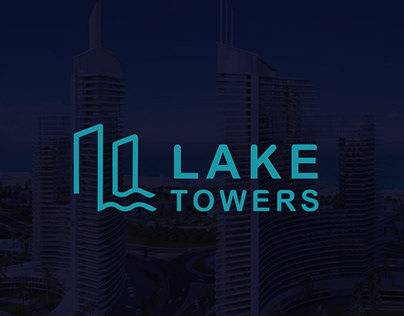 LAKE TOWERS Logo Identity