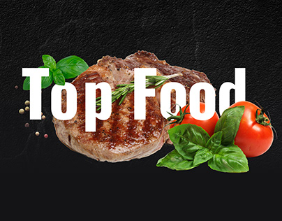 Top Food - website for online restaurant