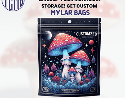 Enhance Your Mshroom Sales With Our Custom mylar Box..