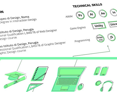 Curriculum Vitae - Resume - Graphic Designer