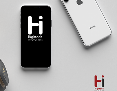 Hitech Innovation Mobile Shop branding project