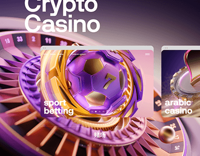 Casino Crypto 3D Betting Design