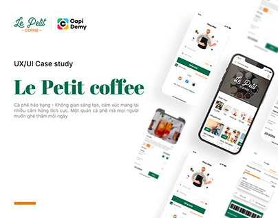LePetit coffee - UI/UX App Design