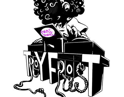 DJ Troy Frost Logo (2022)