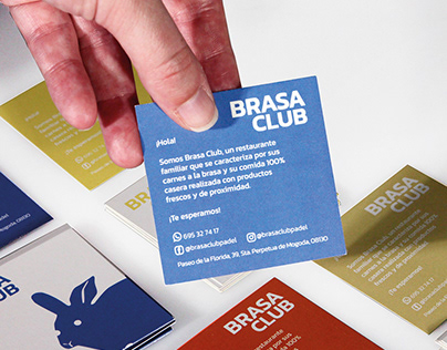 "Brasa Club" Branding para un restaurante